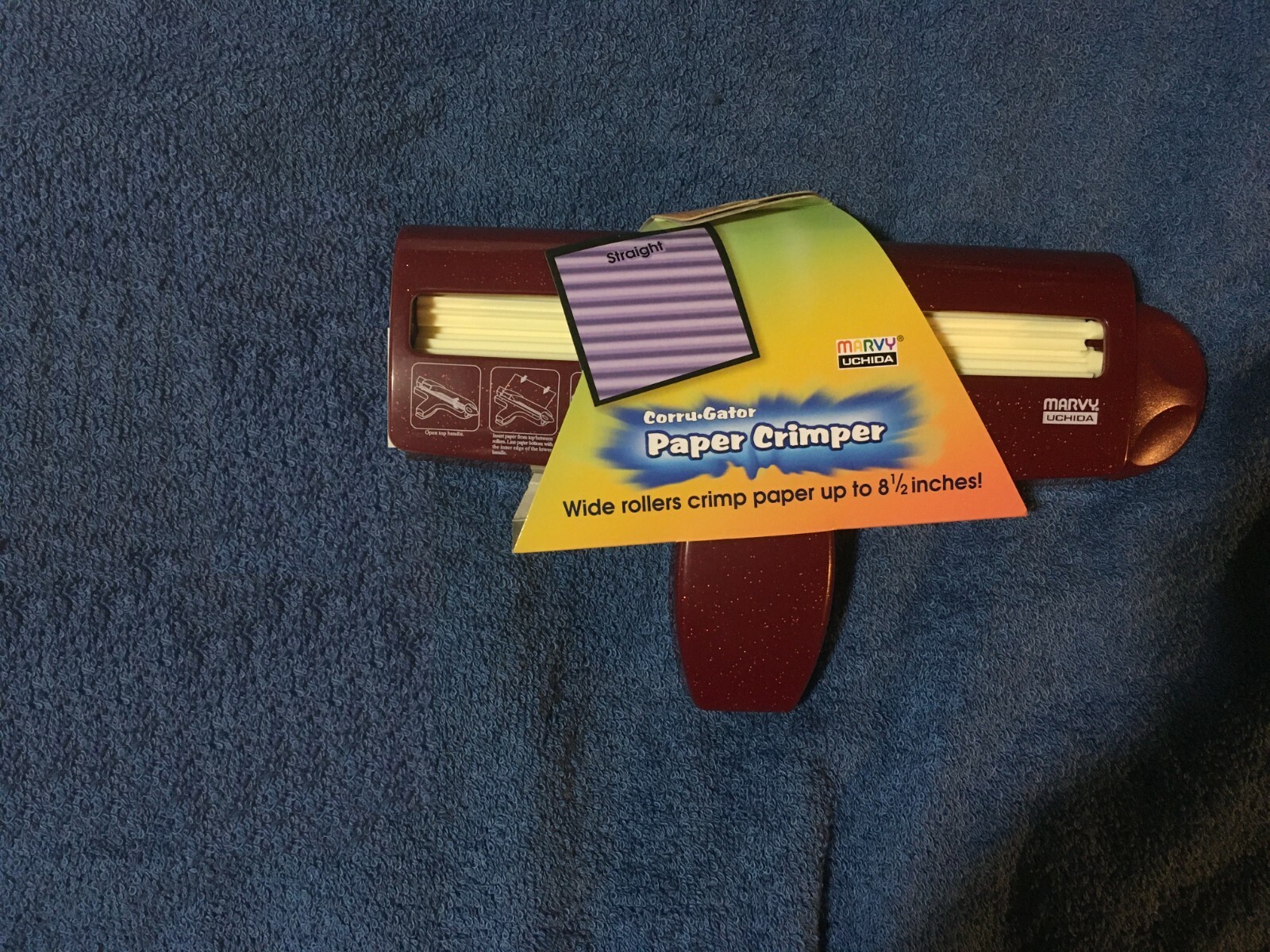 ***SALE***Marvy Uchida 8.5-inch Straight Corru-gator Paper Crimper***NEW PRICE**