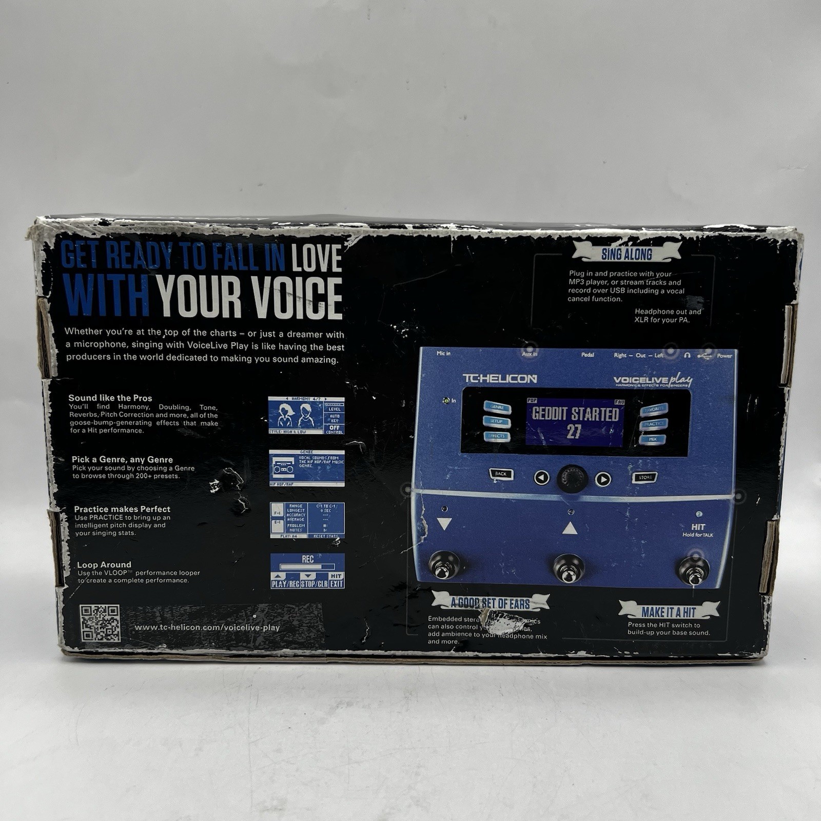 TC-Helicon VoiceLive Play Harmony & Vocal Effects Processor For Singers