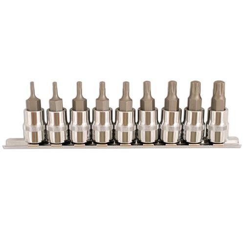 Laser Tools Torx Plus� Socket Bit Set 3/8"D 9pc 5213