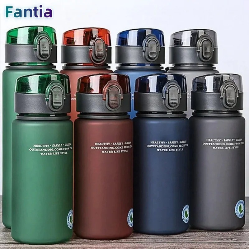 BPA-Free Sports Water Bottle - Leak Proof, Portable Hiking Bottle 400ml/560ml
