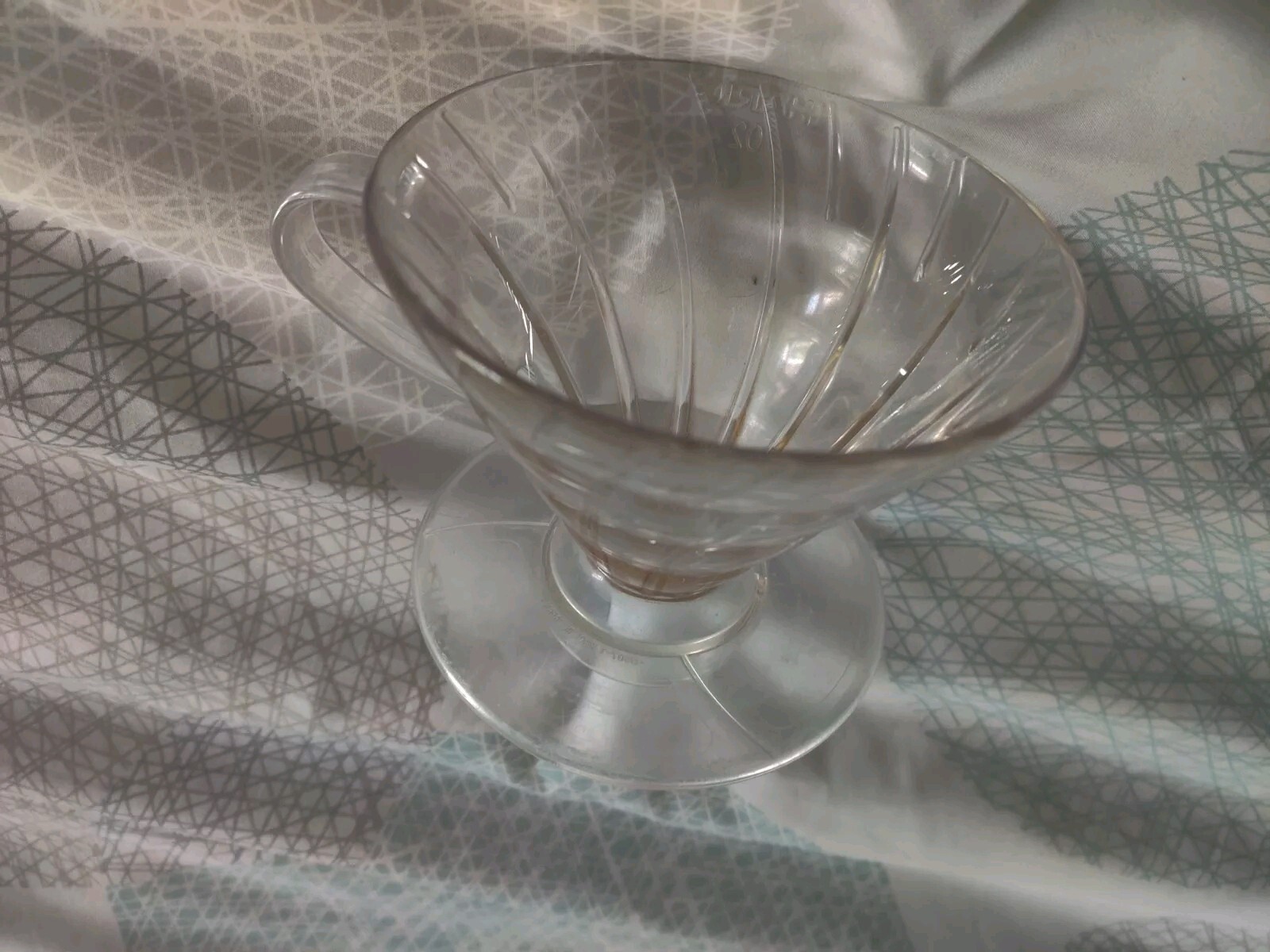 Hario V60 Plastic Coffee Dripper, Size 02, Clear