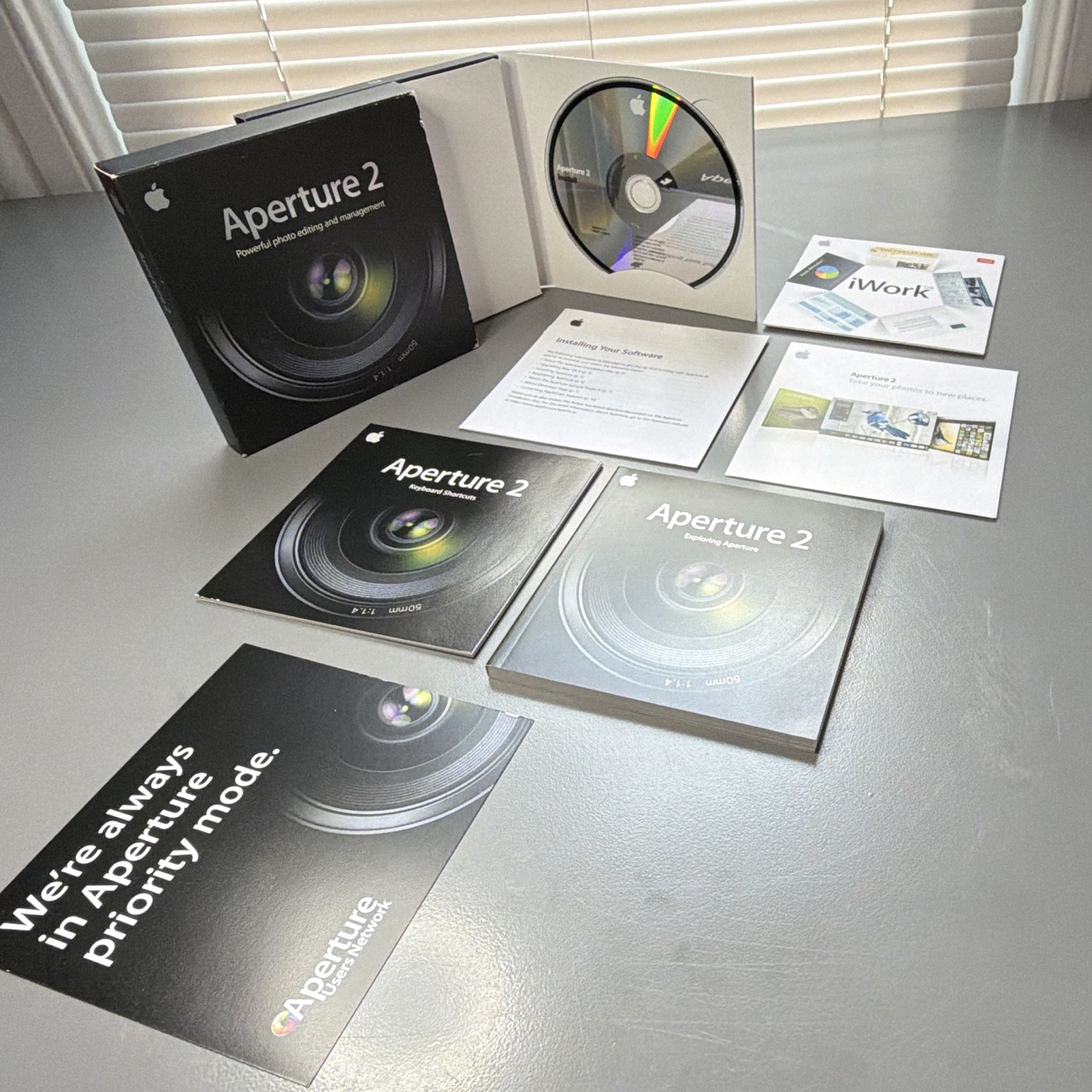 💿 Apple Aperture 2 Photo Editing Software for Mac DVD Retail, English