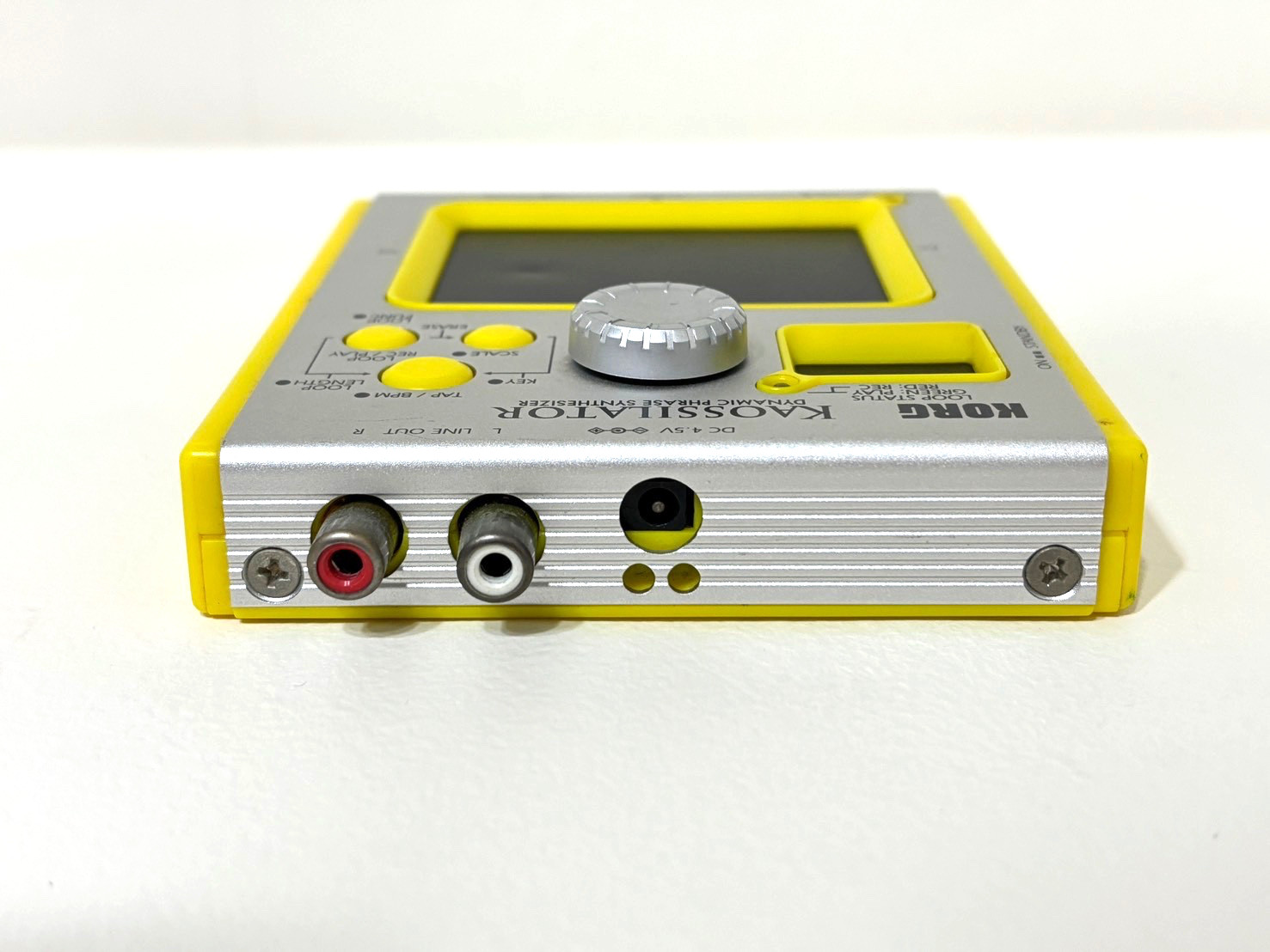 Korg KO-1 Kaossilator Dynamic Phrase Synthesizer Yellow From Japan