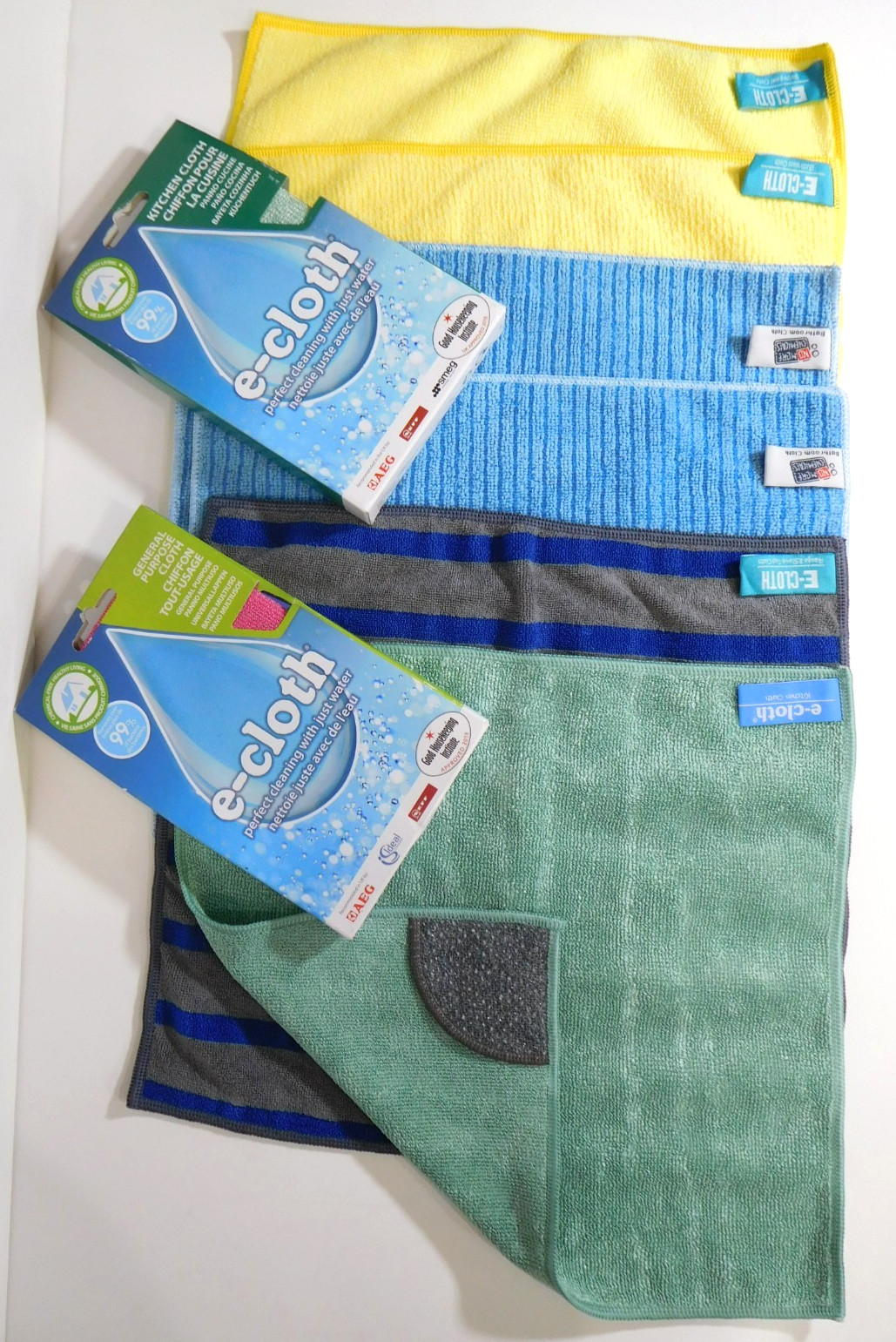 new E-CLOTH CLEANING TOWEL * no more chemicals Kitchen Stove Range Bathroom lot