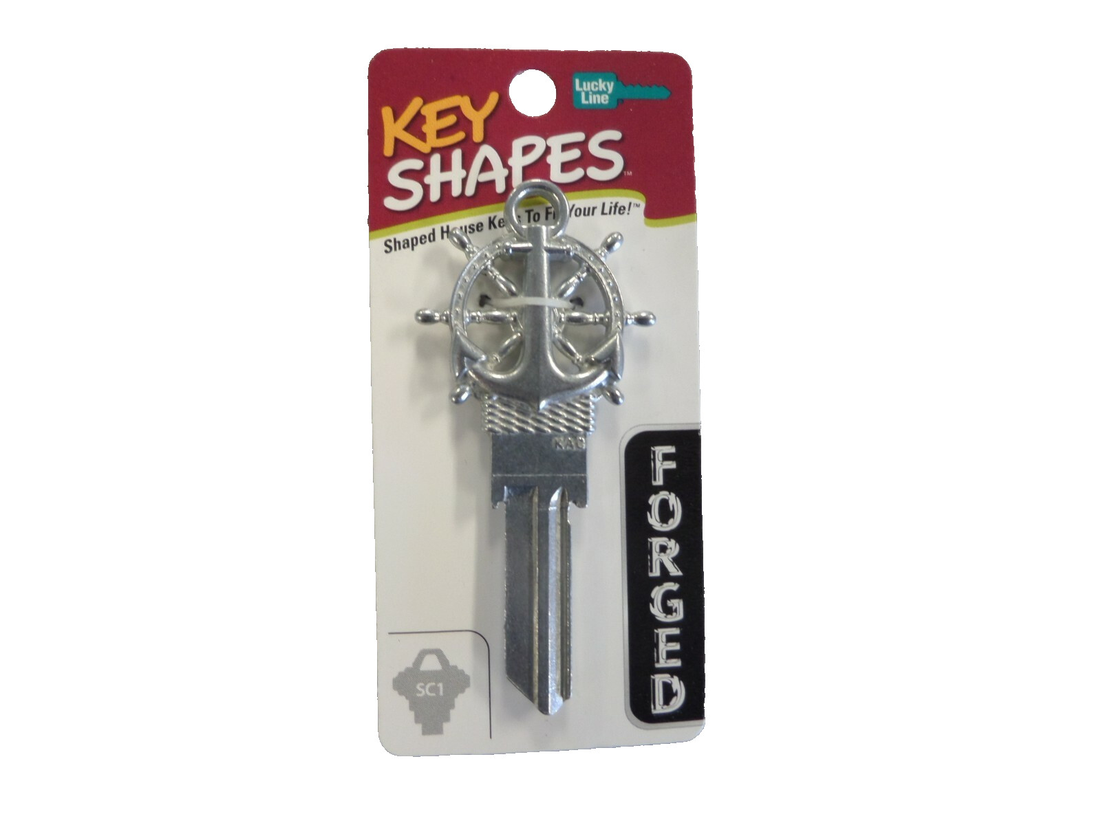 LUCKY LINE B304S ANCHOR KEY SCHLAGE SC1 KEYWAY HOUSE KEY FORGED KEY SHAPES