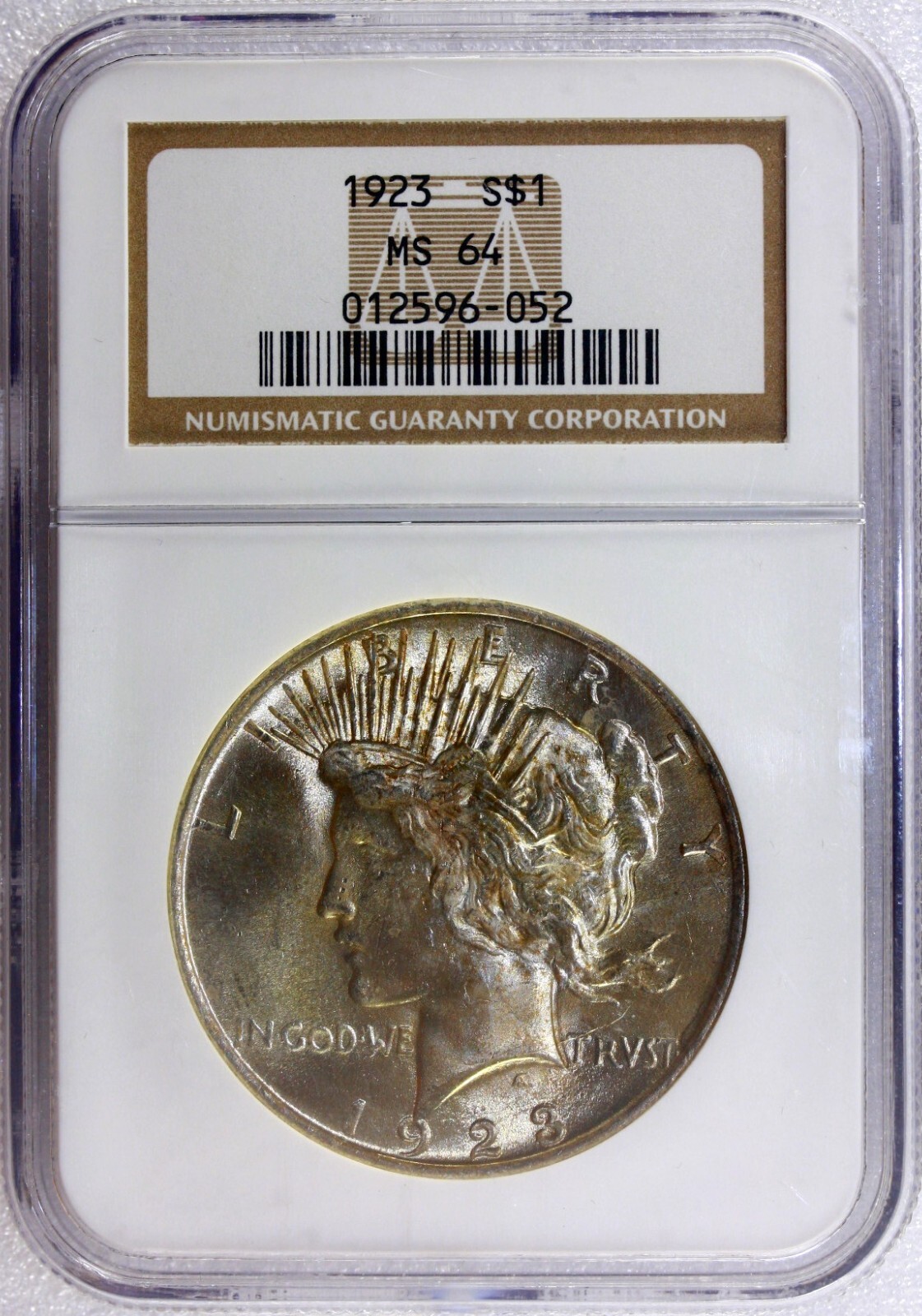1923-P Peace Silver Dollar NGC MS64