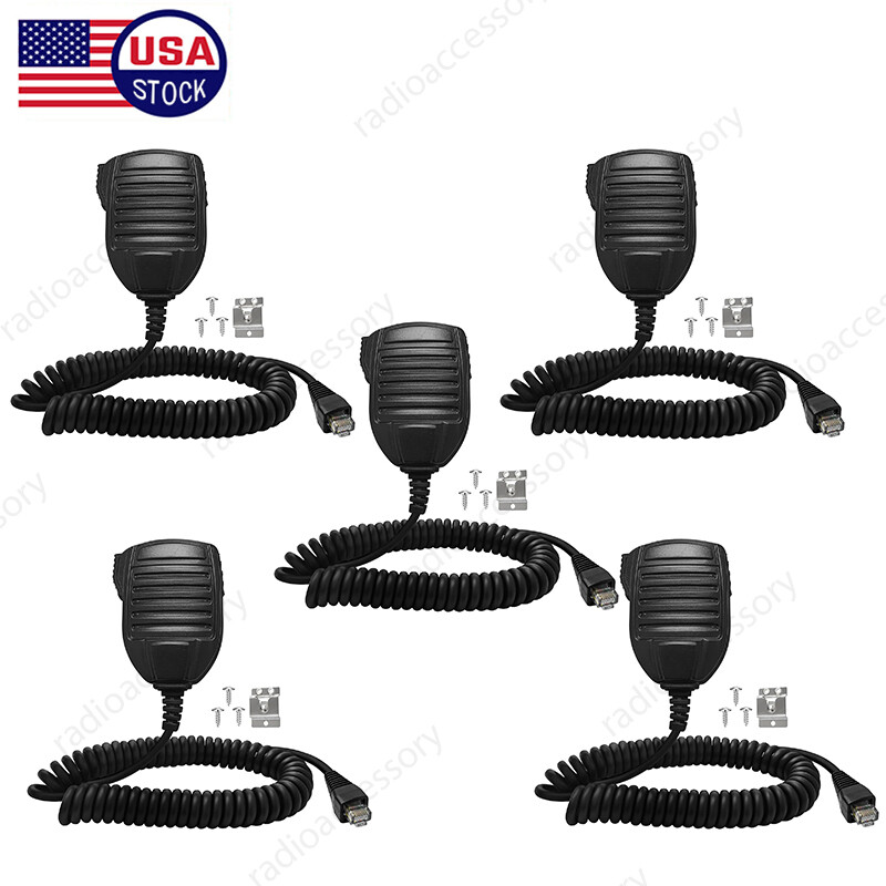 5-Pack MH-67A8J 8pin Mics For Vertex Standard VX4100 VX4200 VX4500 VX4600 Radio