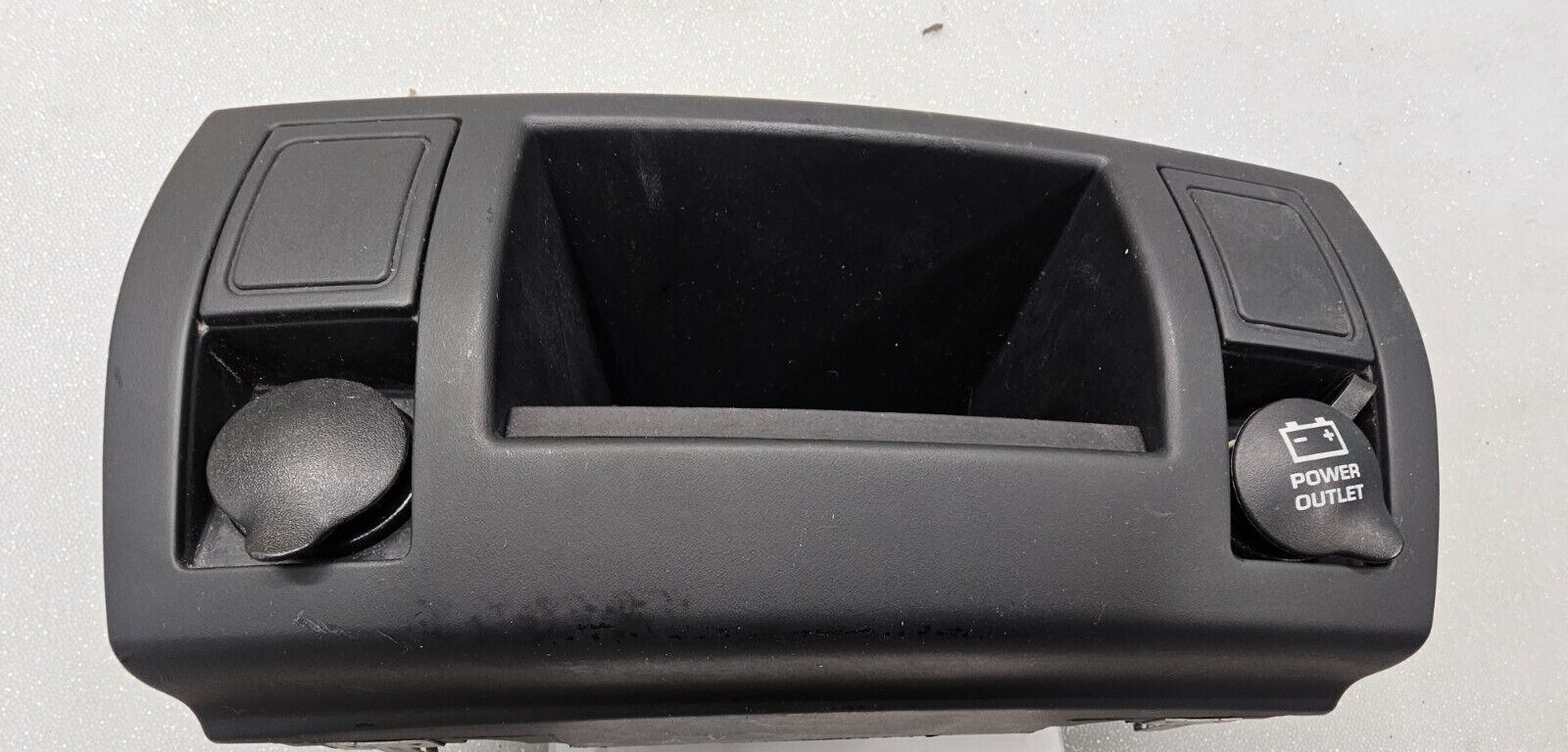 99-04 GRAND CHEROKEE Dash Bezel Lower ASHTRAY Coin Tray Heated Seat switch BLACK