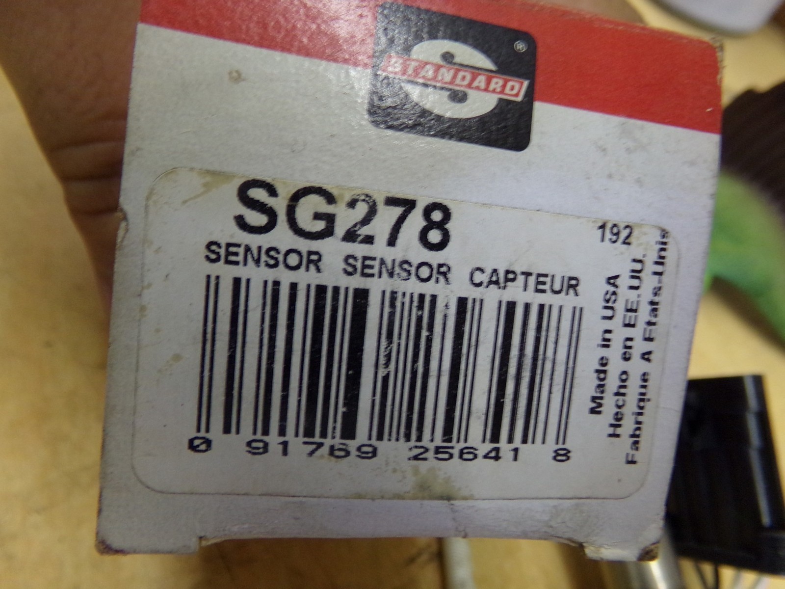 NEW Standard Sensor SG278 Oxygen *Free Shipping*