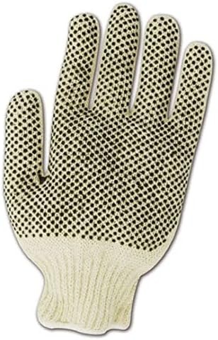 MultiMaster Knit Double Dot Glove, 108 Pairs, Two-Sided Plastic Dots, 10”