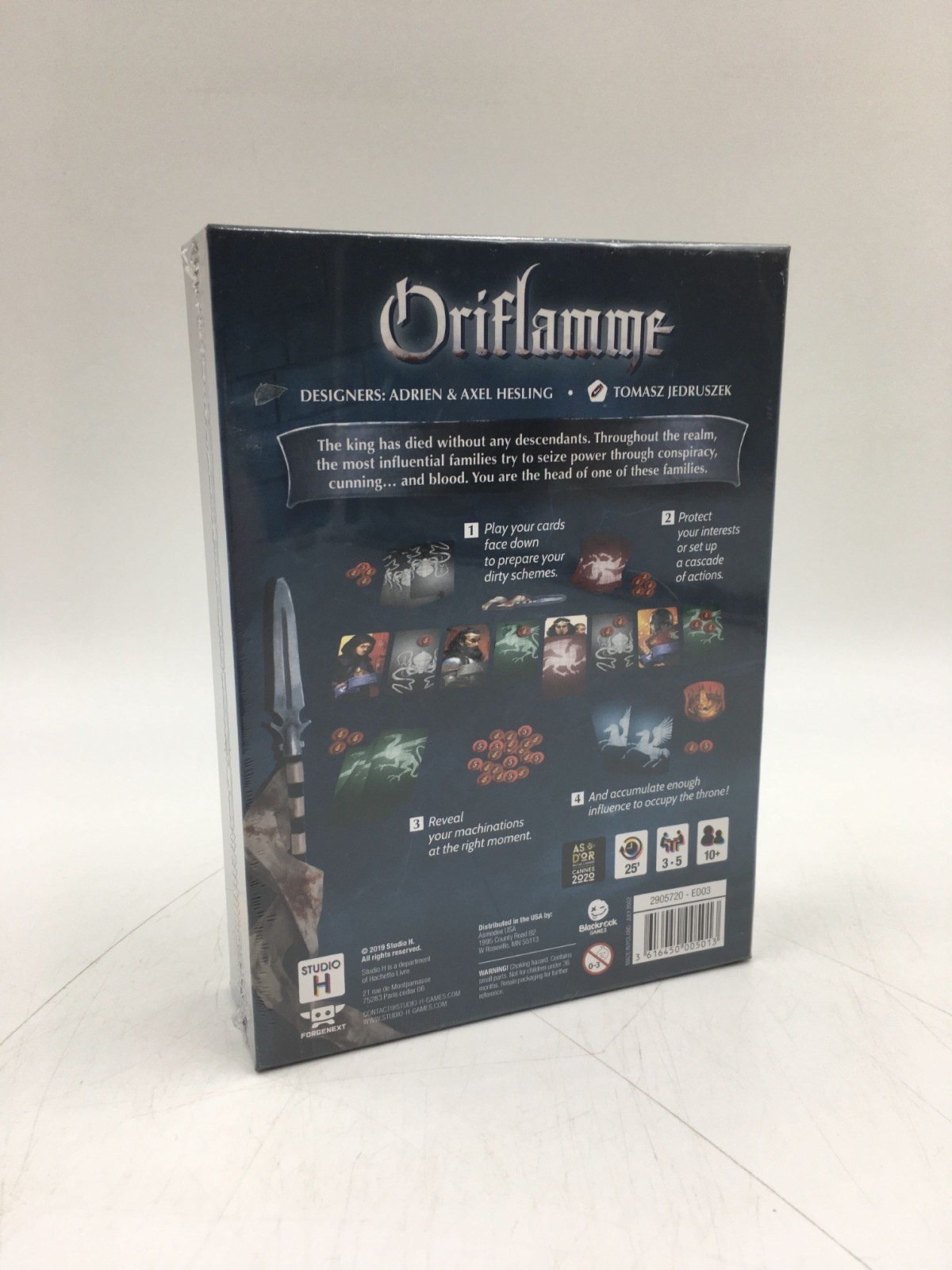 Studio H Board Game - Oriflamme Board Game