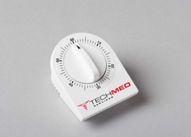 Minute Minder Long Ring Timer Mechanical White 60 Min #4450