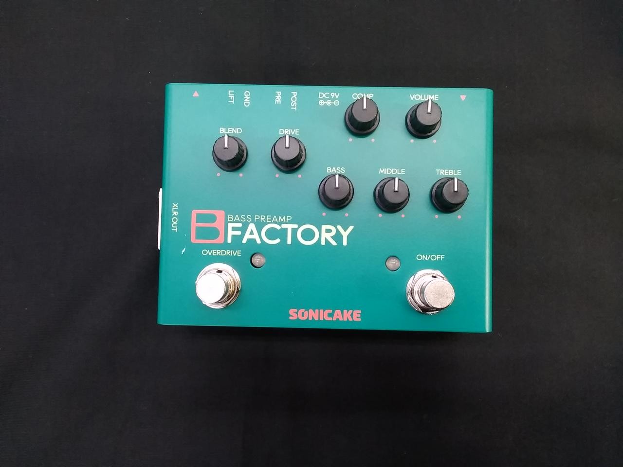 SONICAKE B FACTORY BASS PREamp Preamp Guitar Bass Used