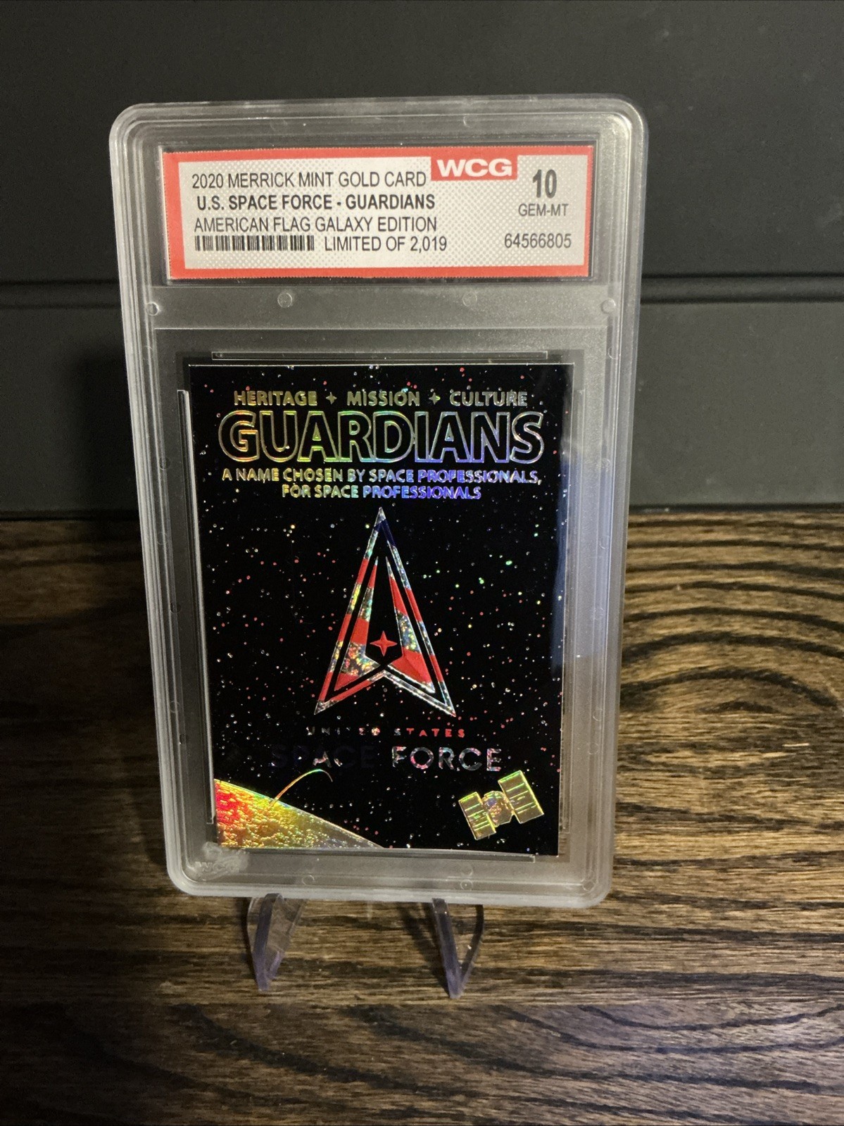 US Space Force - Guardians American Flag Galaxy Edition Limited Run Of 2019