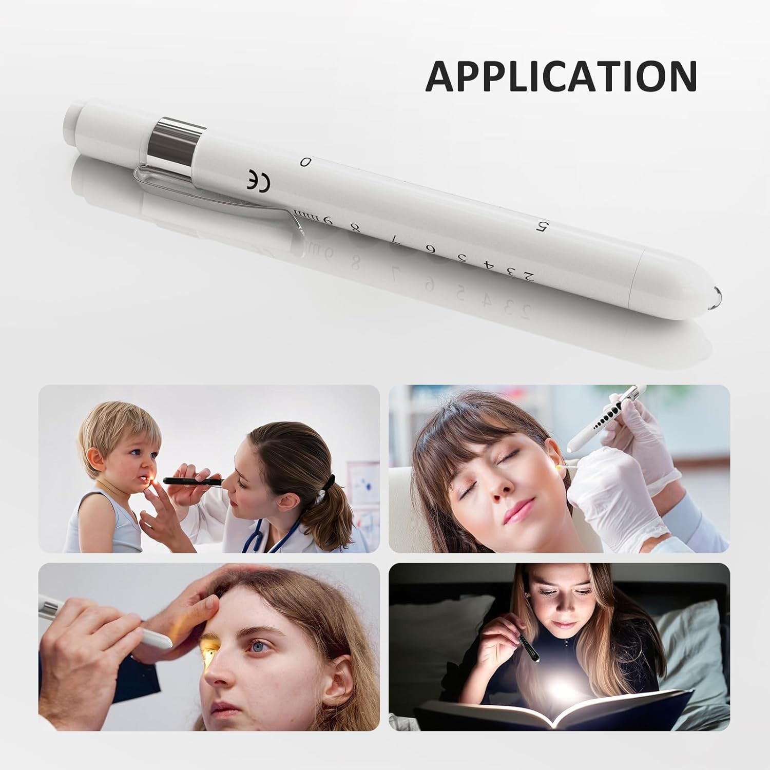 Compact & Lightweight LED Pen Light Set - Essential for Nursing Students & EMTs