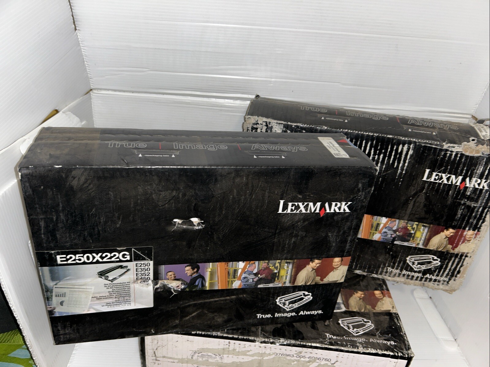 Lot of 3 OEM Lexmark E250X22G Photoconductor Kit For E250,E350,E352,E450 Printer