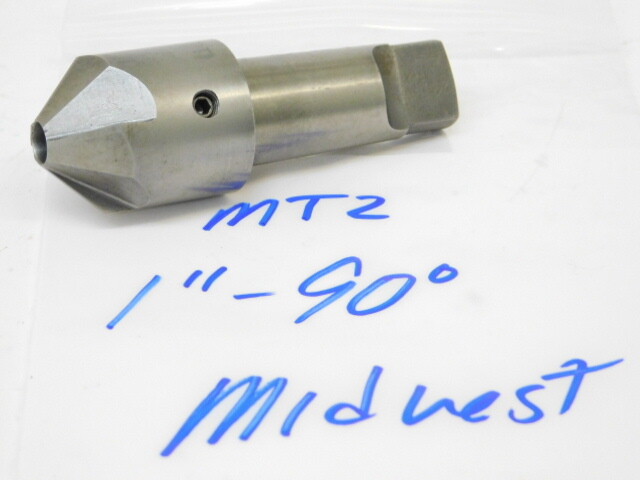 USED MIDWEST #2MT STUB HSS COUNTERSINK 1" x 90°