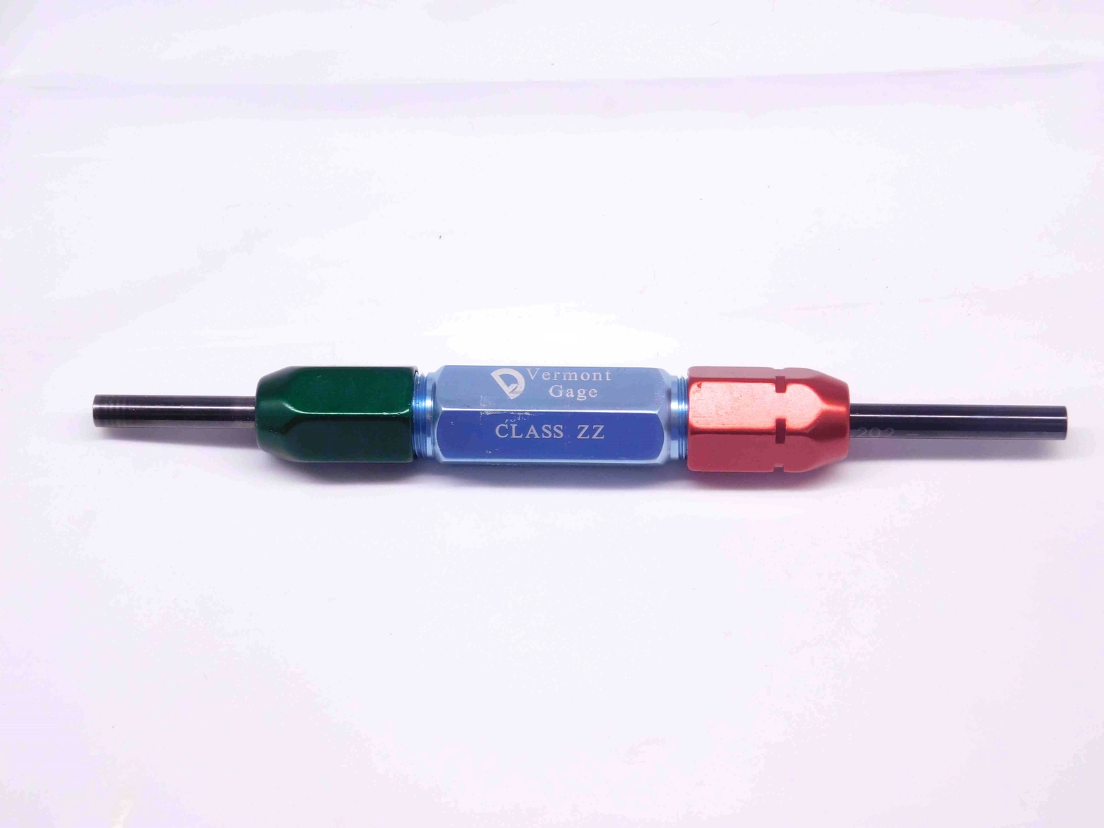 .1940 & .2020 CL ZZ PIN PLUG GAGE GO NO GO .2031 -.0011 13/64 5 mm .194 .202