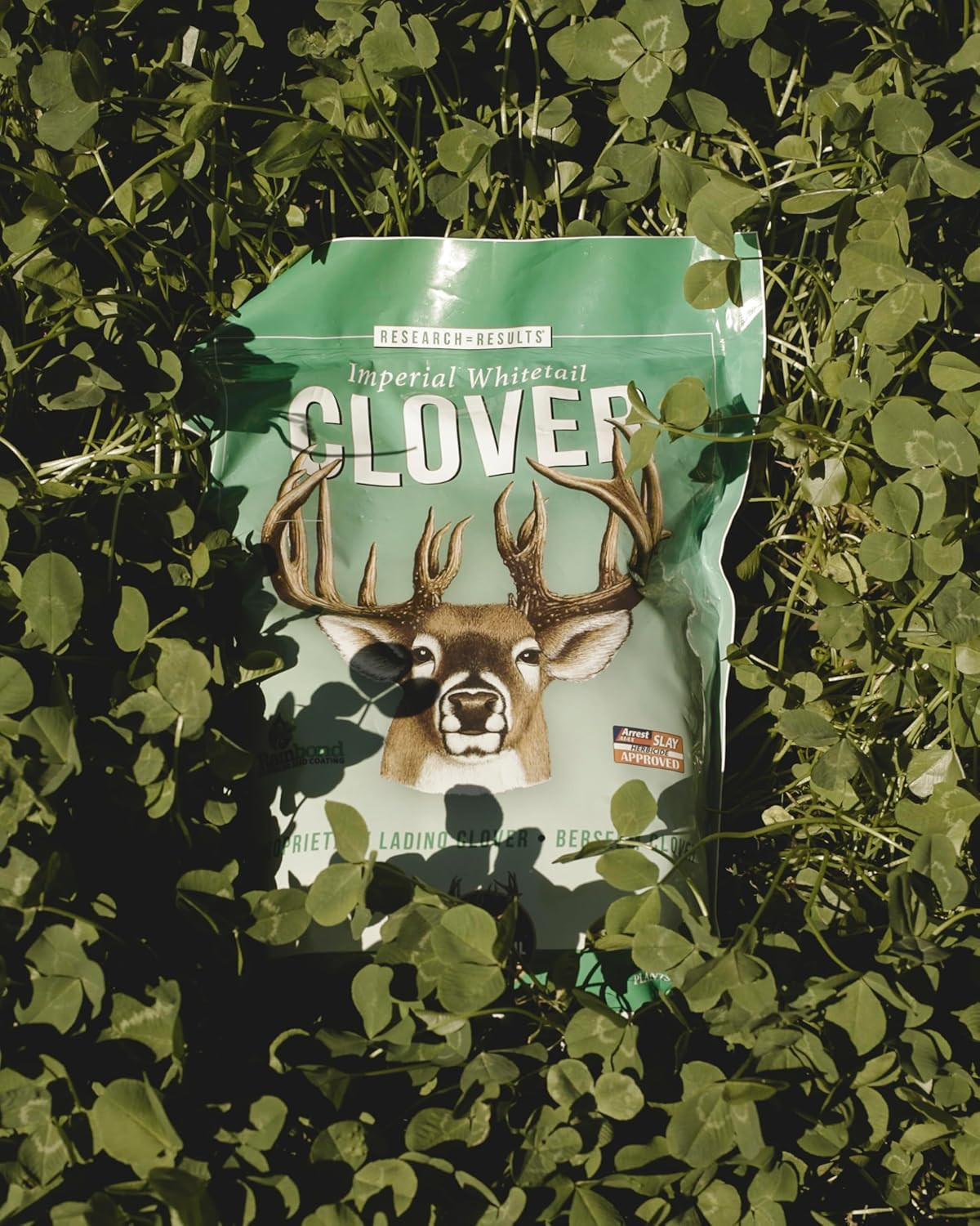 Imperial Clover Food Plot Seed (Spring and Fall Planting), 4-Pound (1/2 Acre)