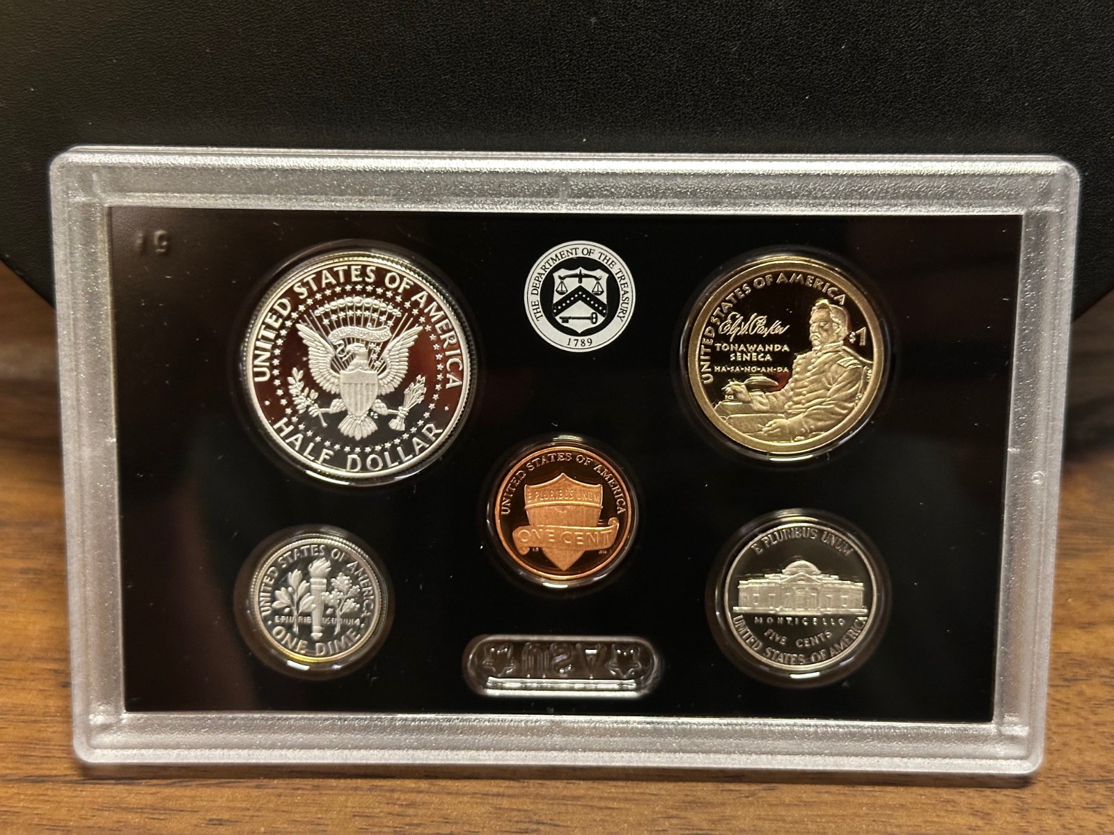 2022 S U.S. Mint Silver Proof Set (10 Coins) COA, Case & Box in Mint Packaging