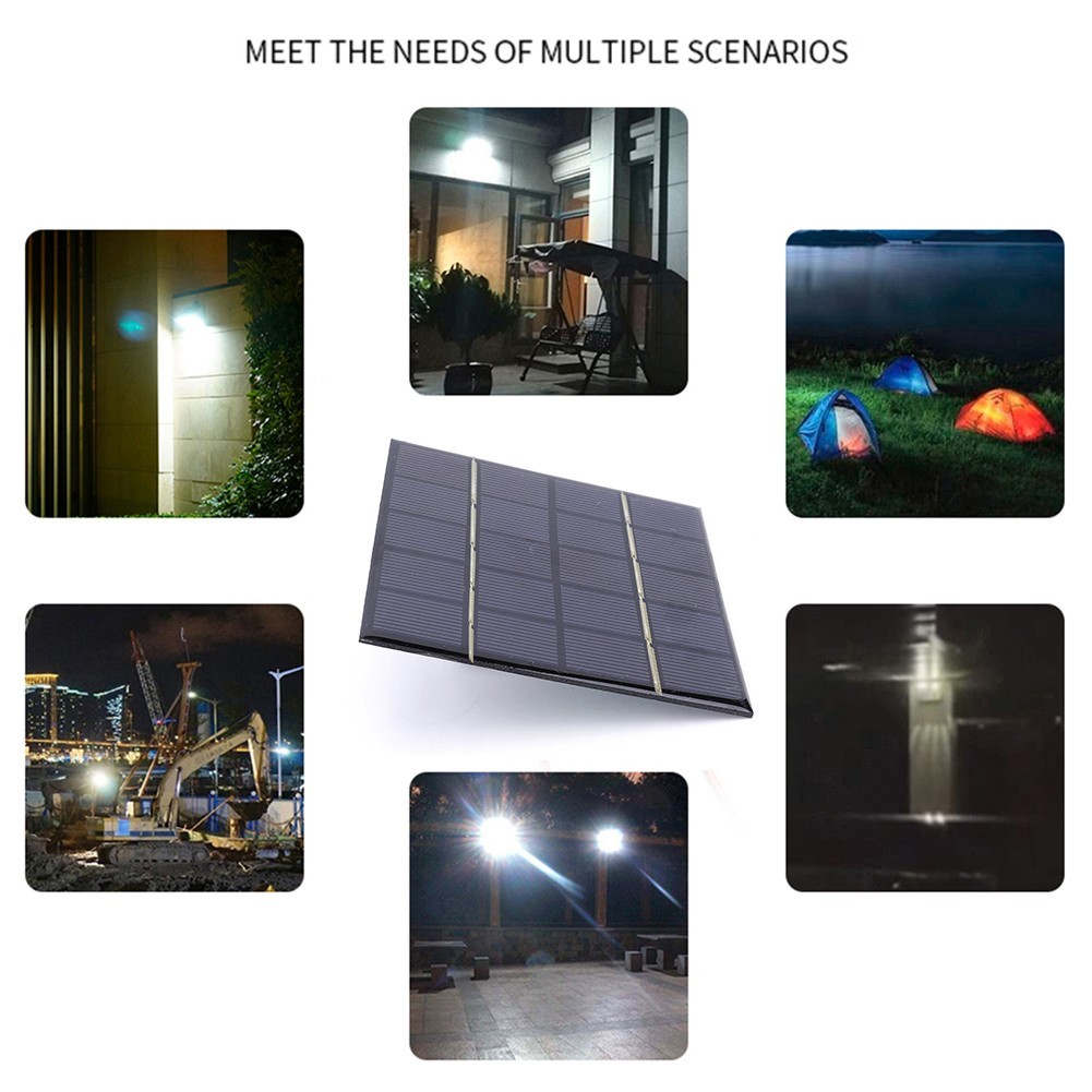 Outdoor Solar Panel 3W Solar Panel High Efficiency Low Light Performance