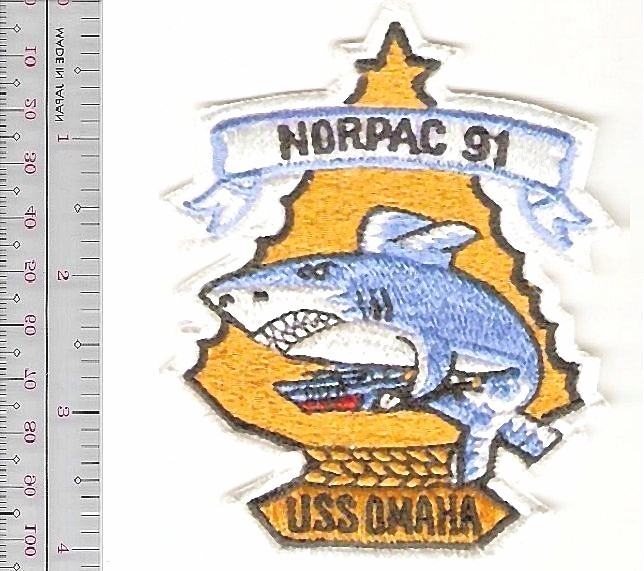 US Navy USN Submarine  1991 USS Omaha (SSN-692) Sub LA Class NO TARIFF