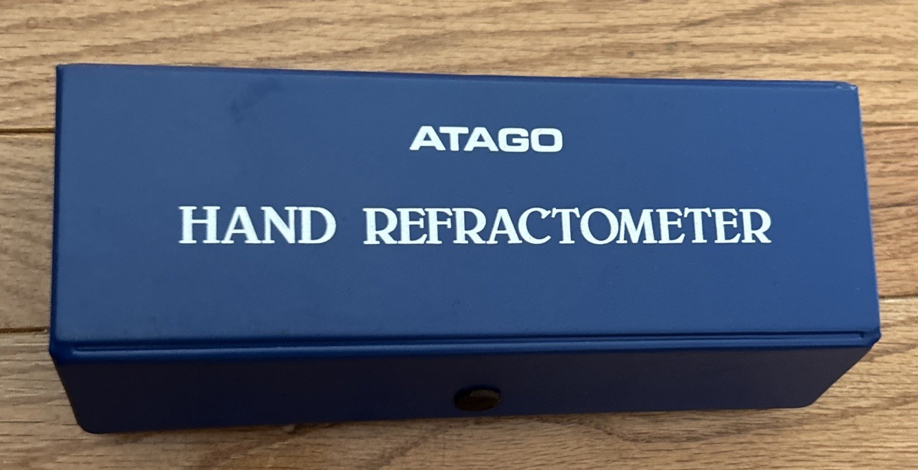 Atago ATC-1 Hand Refractometer Brix 0-32% Made in Japan W/ Case