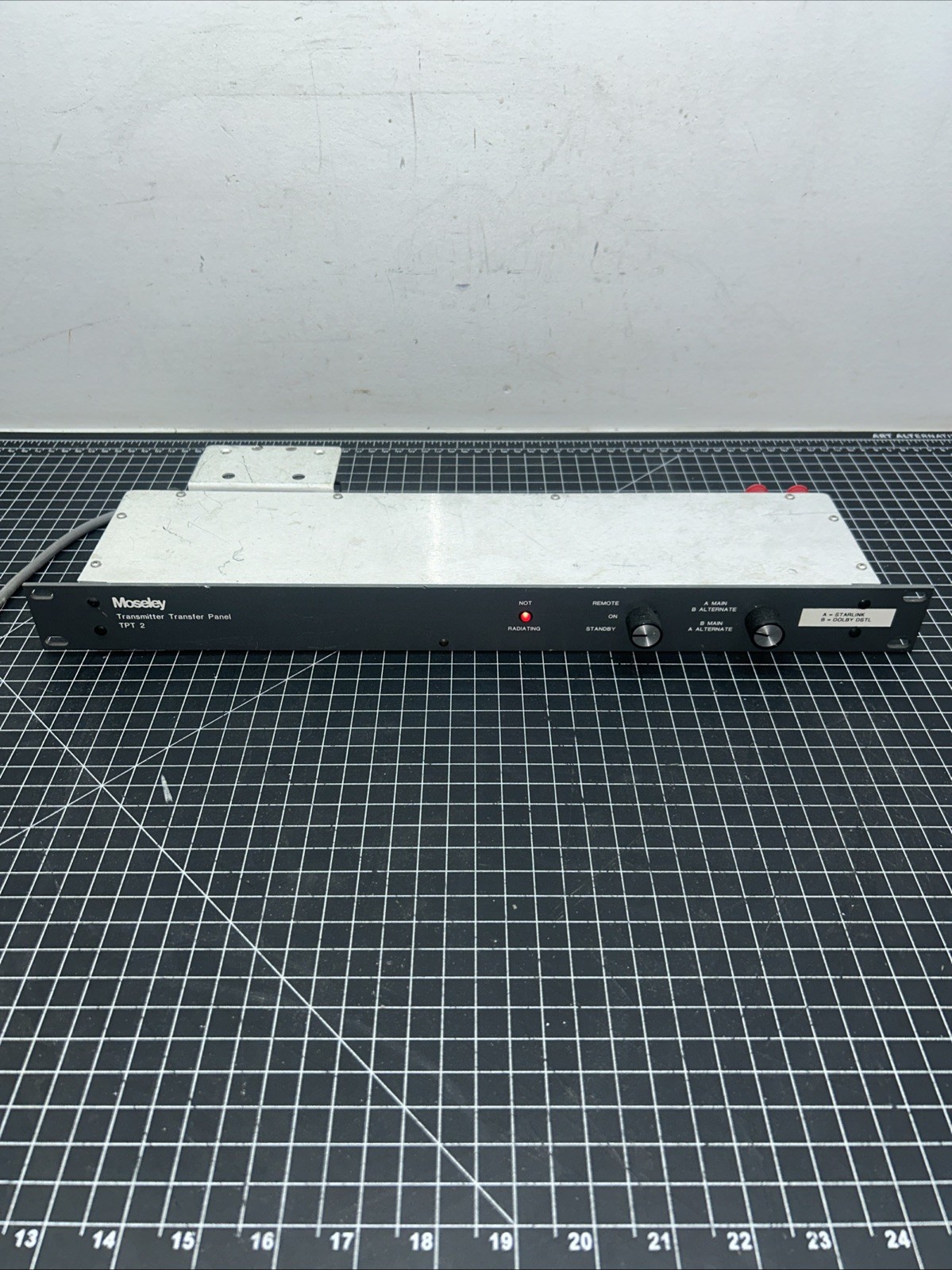 Moseley TPT-2 Transmitter Transfer Panel
