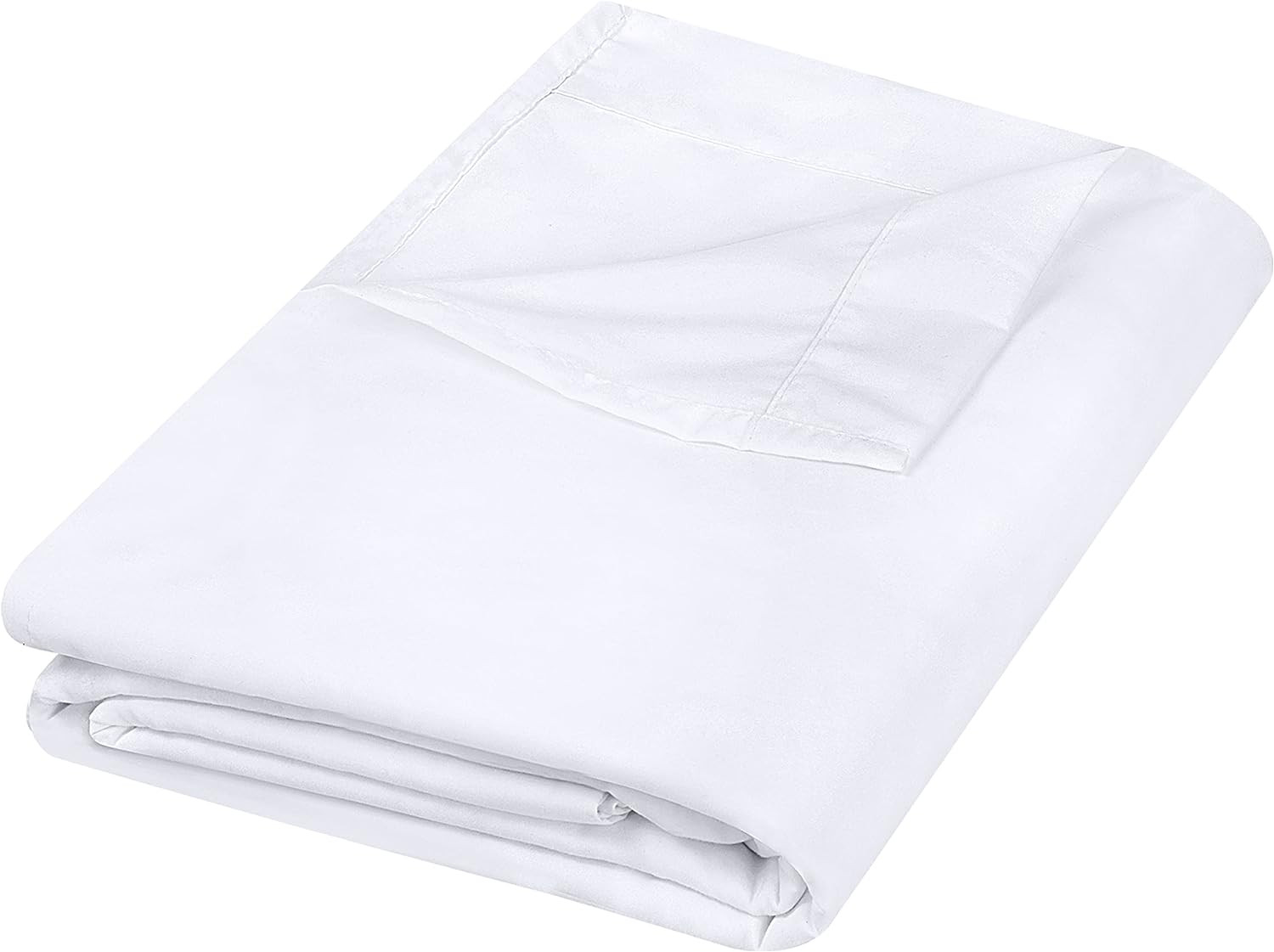 Utopia Bedding Flat Sheet - 1 Pack (Twin, White) - Twin (Pack of 1), White