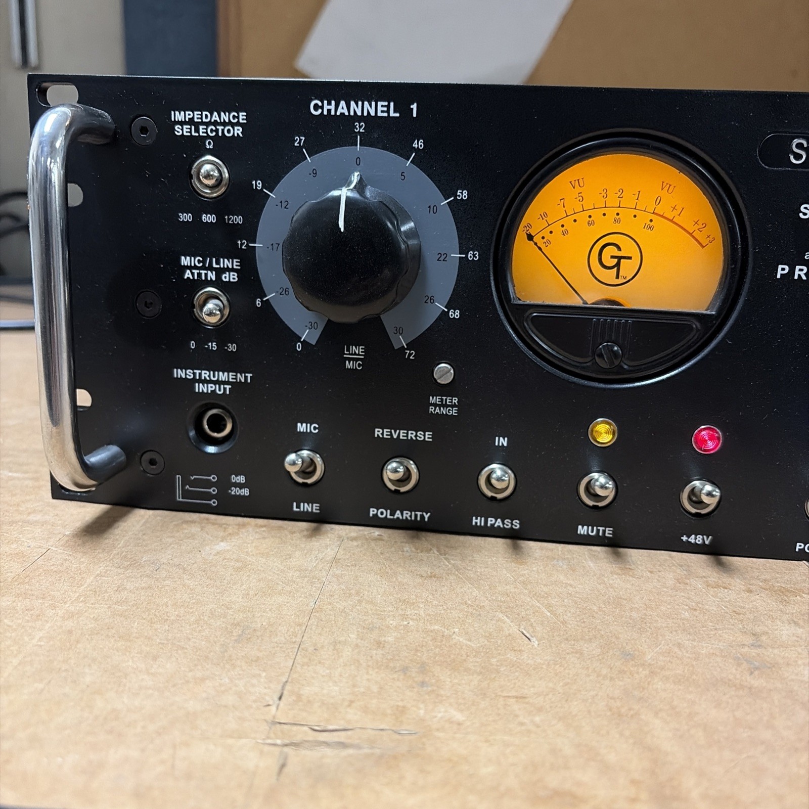 Groove Tubes Supre Showroom Display Only – Non-Functional, No Audio, Rack Mount