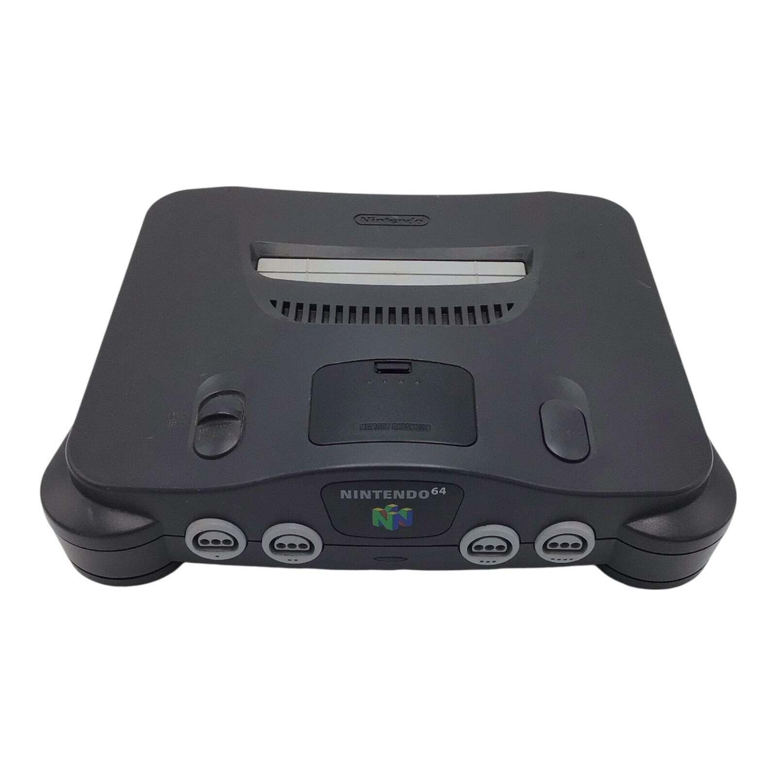 Nintendo 64 (N64) – Grey Controller & Cables Included