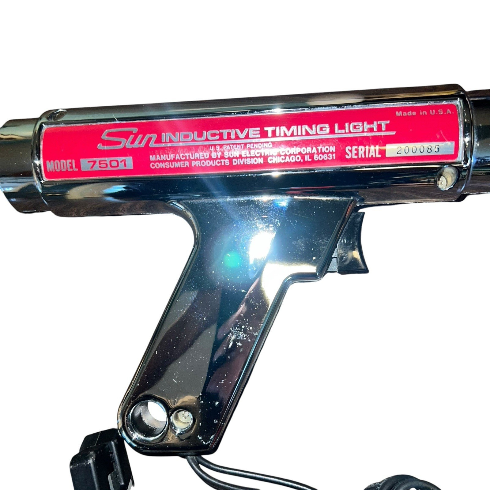 Sun Inductive Timing Light Model CP-7501 Engine Timing Light
