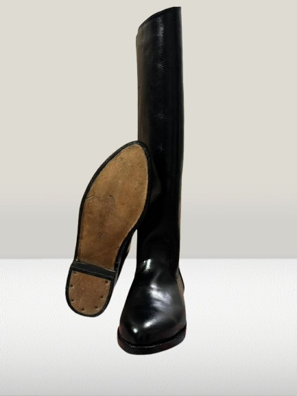 WW2 German Officer Boots Hand Made Genuine Leather Officers boot All Sizes Avail