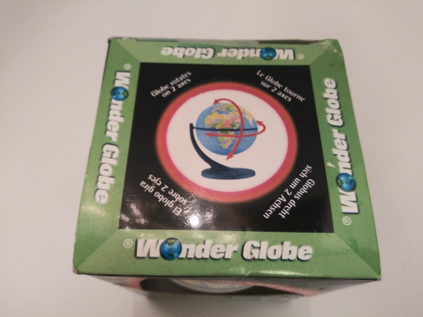 Replogle Wonder World Globe 4 3/8" - Rotates - New in Box