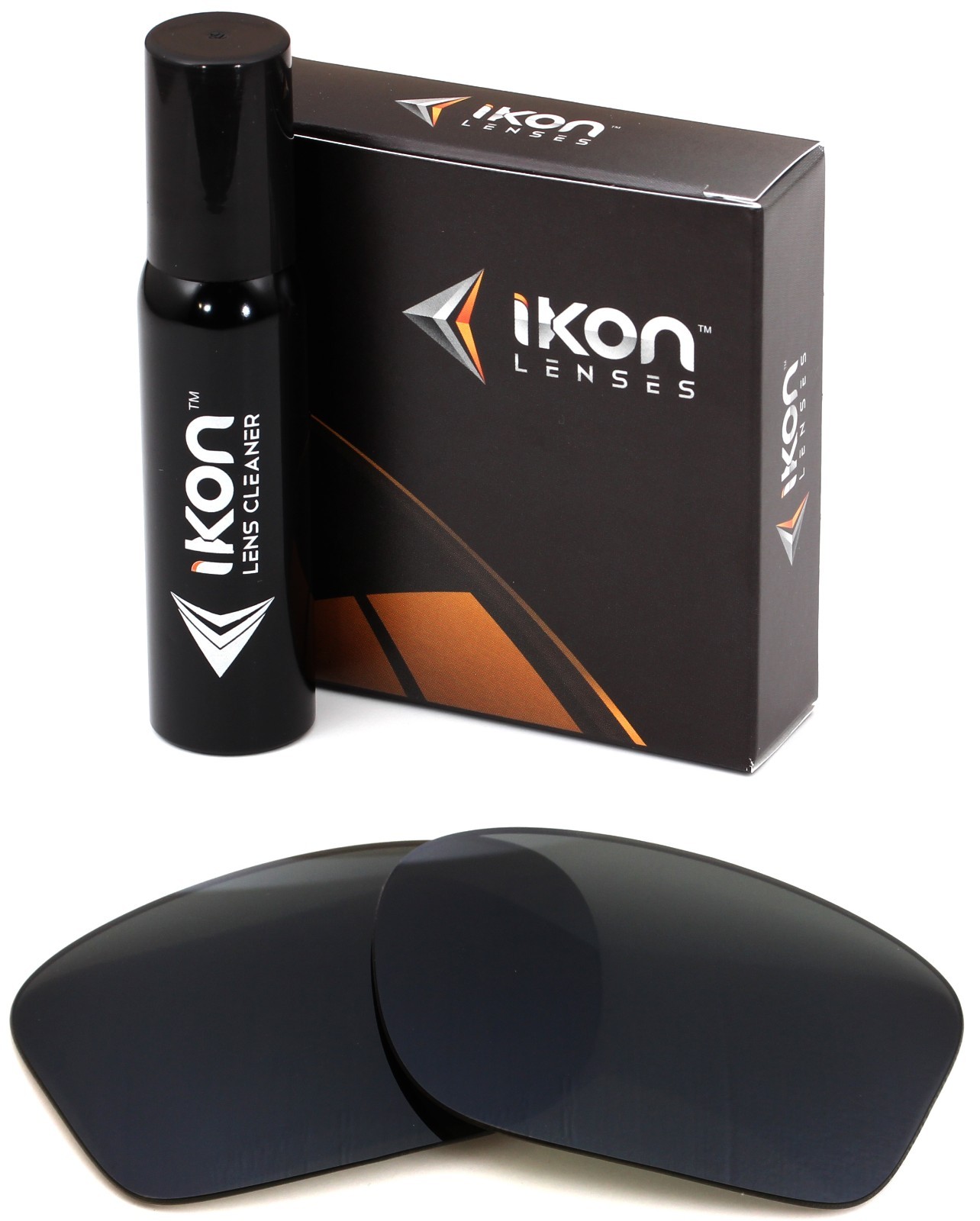 Polarized IKON Replacement Lenses For Oakley Monster Pup Sunglasses Black