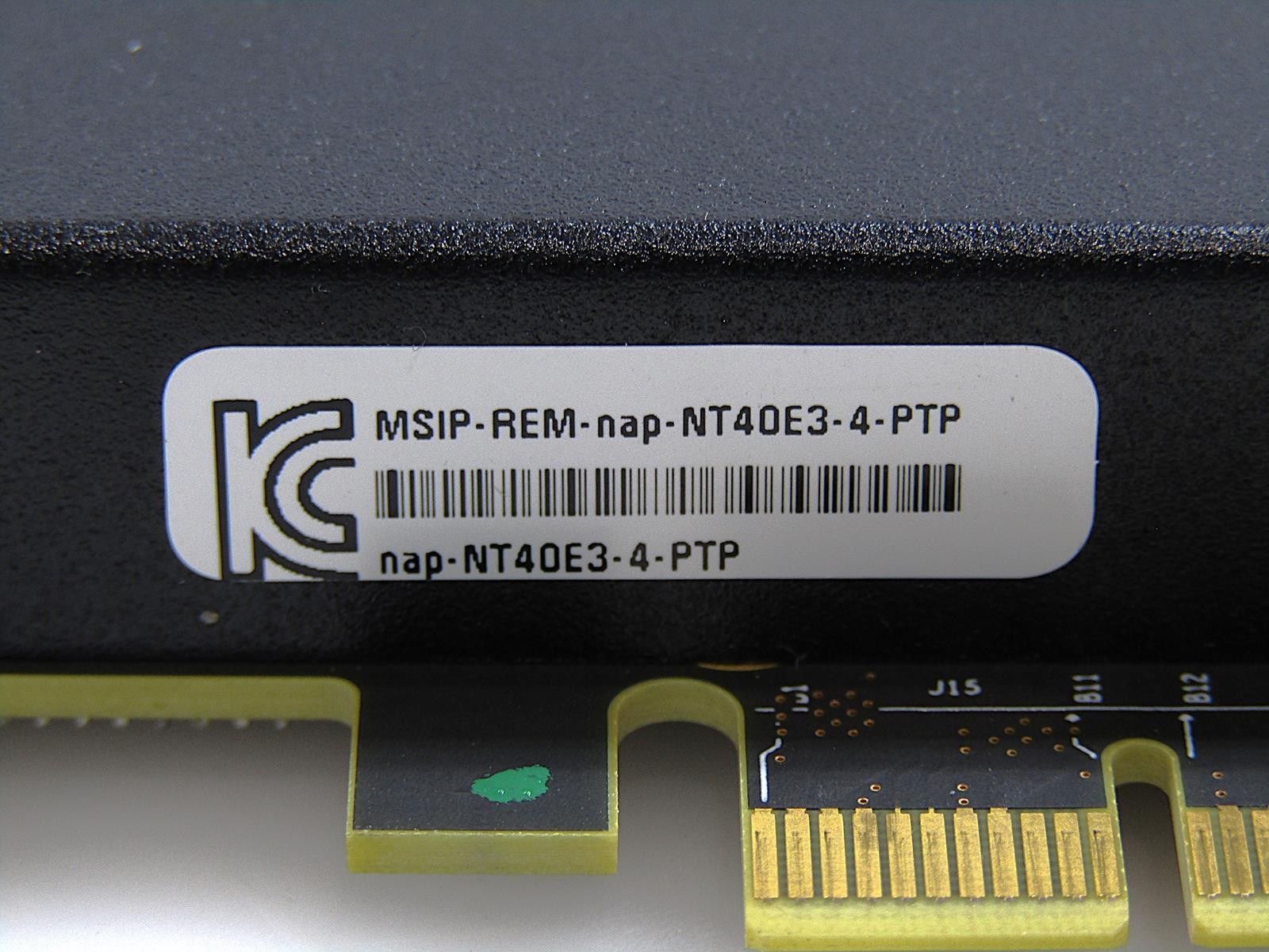 NapaTech NT40E3-4-PTP SmartNIC 4x SFP+ Packet Analyzer Card