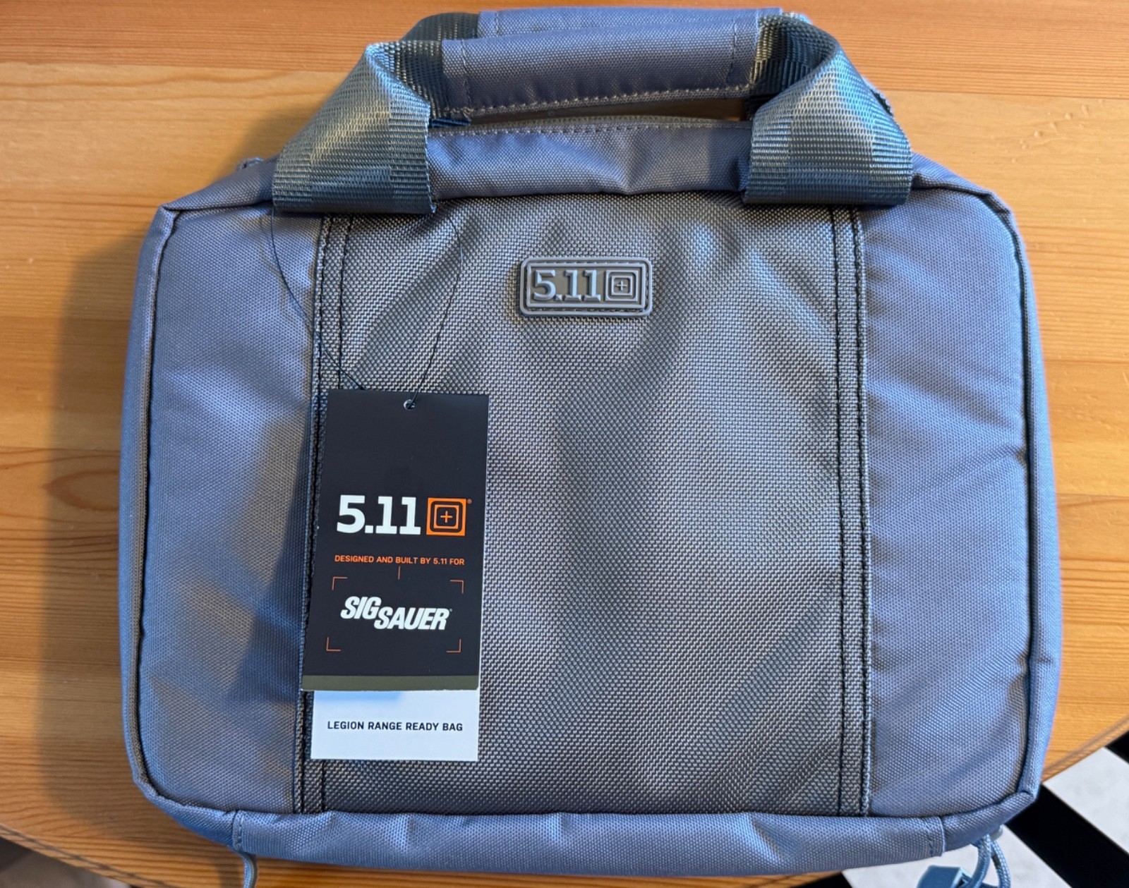5.11 Sig Sauer Legion Range Bag Grey Single Pistol Ammo Case