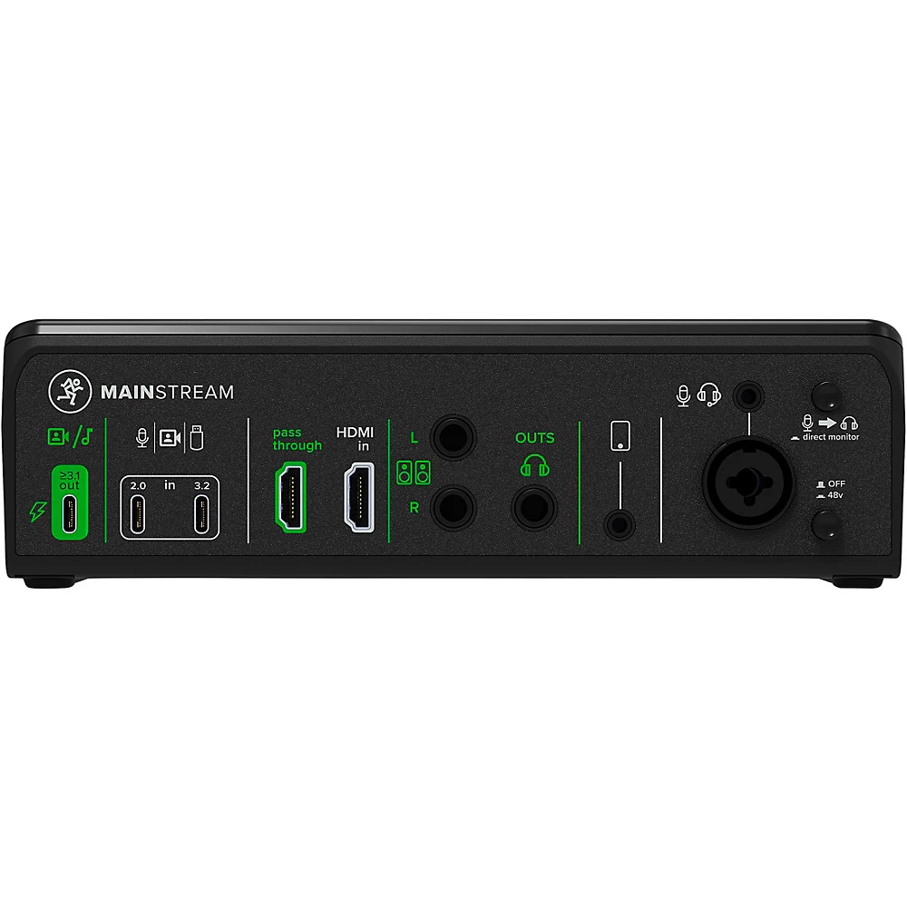 Mackie MainStream Complete Livestreaming and Video Capture Interface