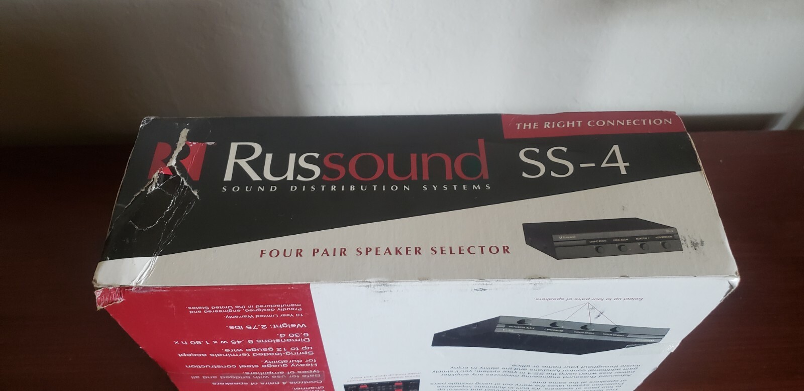 Russound SS-4 Four Pair Speaker Selector
