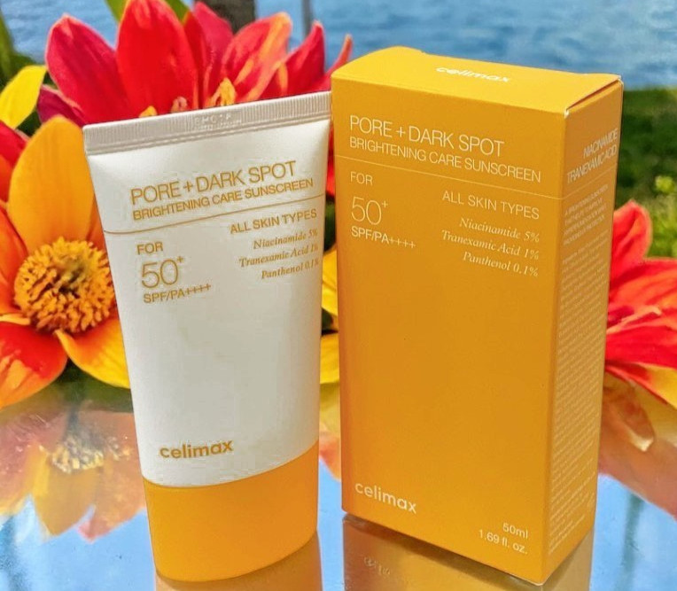 CELIMAX Pore+Dark Spot Brightening Care Sunscreen 50+ SPF/PA++++1.69oz Exp08/28