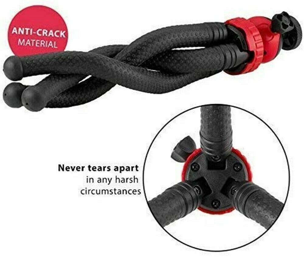 Mini Portable Flexible Tripod Octopus Stand Adjustable For Gopro Camera/SLR/DV