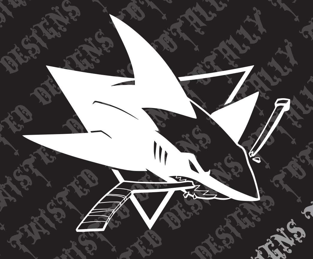 San Jose Sharks car truck vinyl decal sticker NHL Hockey Sanjose