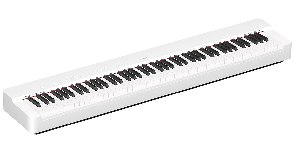 Yamaha P-225WH 88-keys Digital Piano White Compact P225