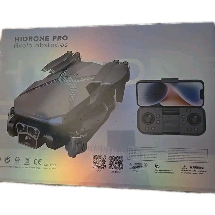 HIDrone PRO Long Range Drone HD Camera Optical Flow Smart Camera - NEW In Box