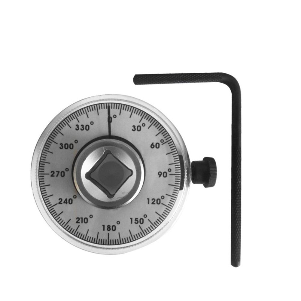 Pointer Type Torque Wrench Practical Dial Torquemeter Gauge Tool Rotation