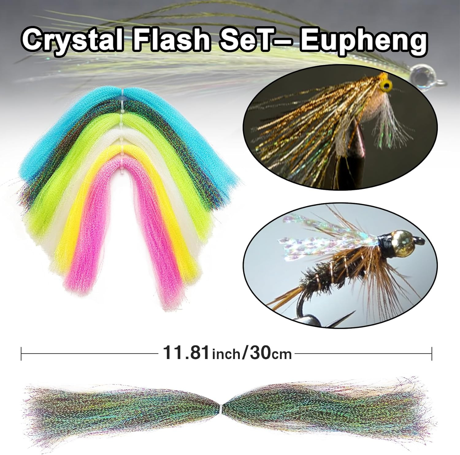 Fly Tying Material Kit for Beginners & Advanced • Primetie Fiberbox • Realistic