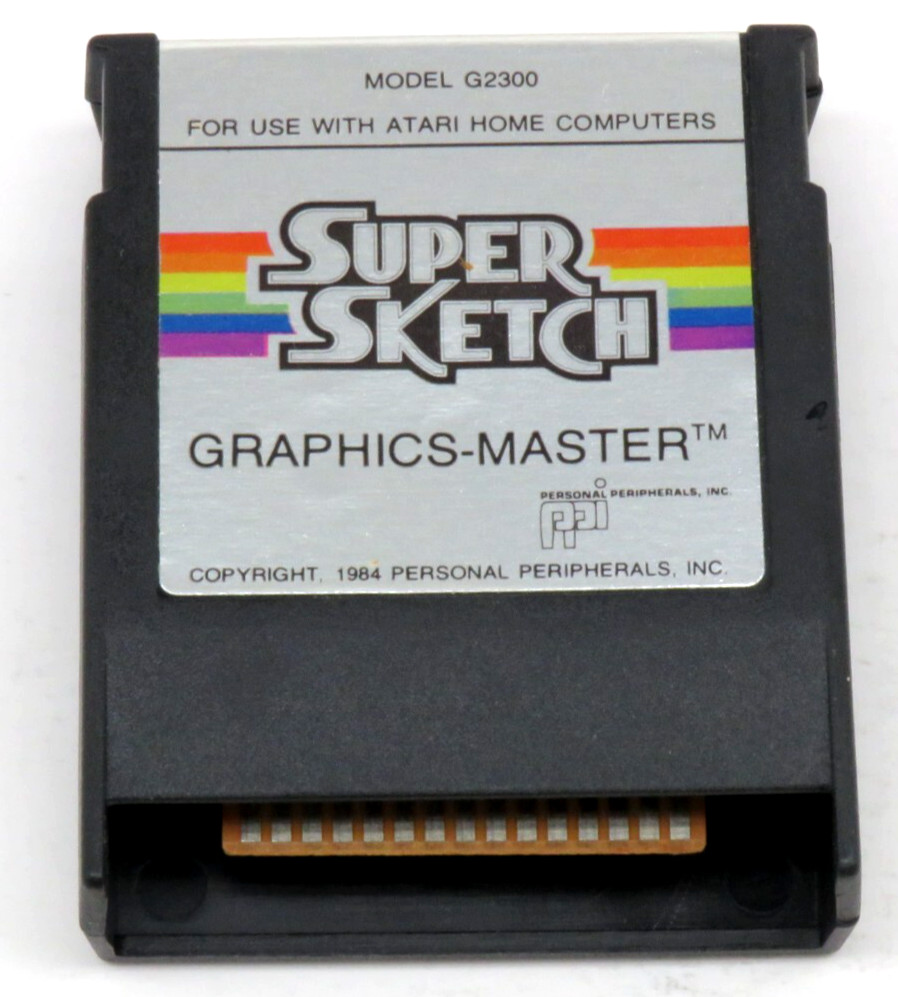 Super Sketch G2300 (1984) for Atari Home Computers Video Graphics #1