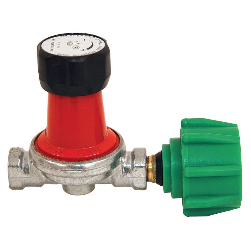 Bayou Classic 7850 0 to 30 PSI Green Steel High Pressure Adjustable Regulator