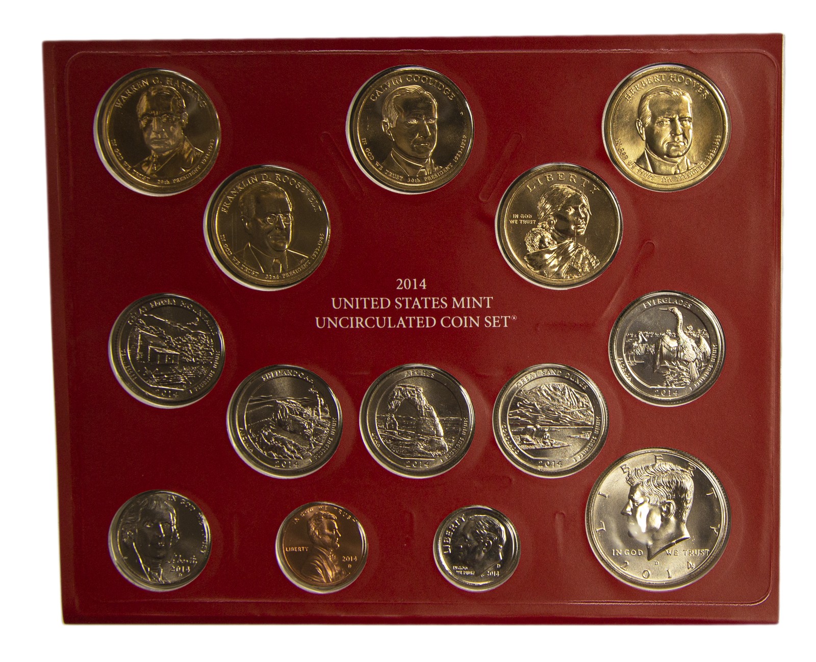 2014 PD US Mint Set (OGP) 28 coins