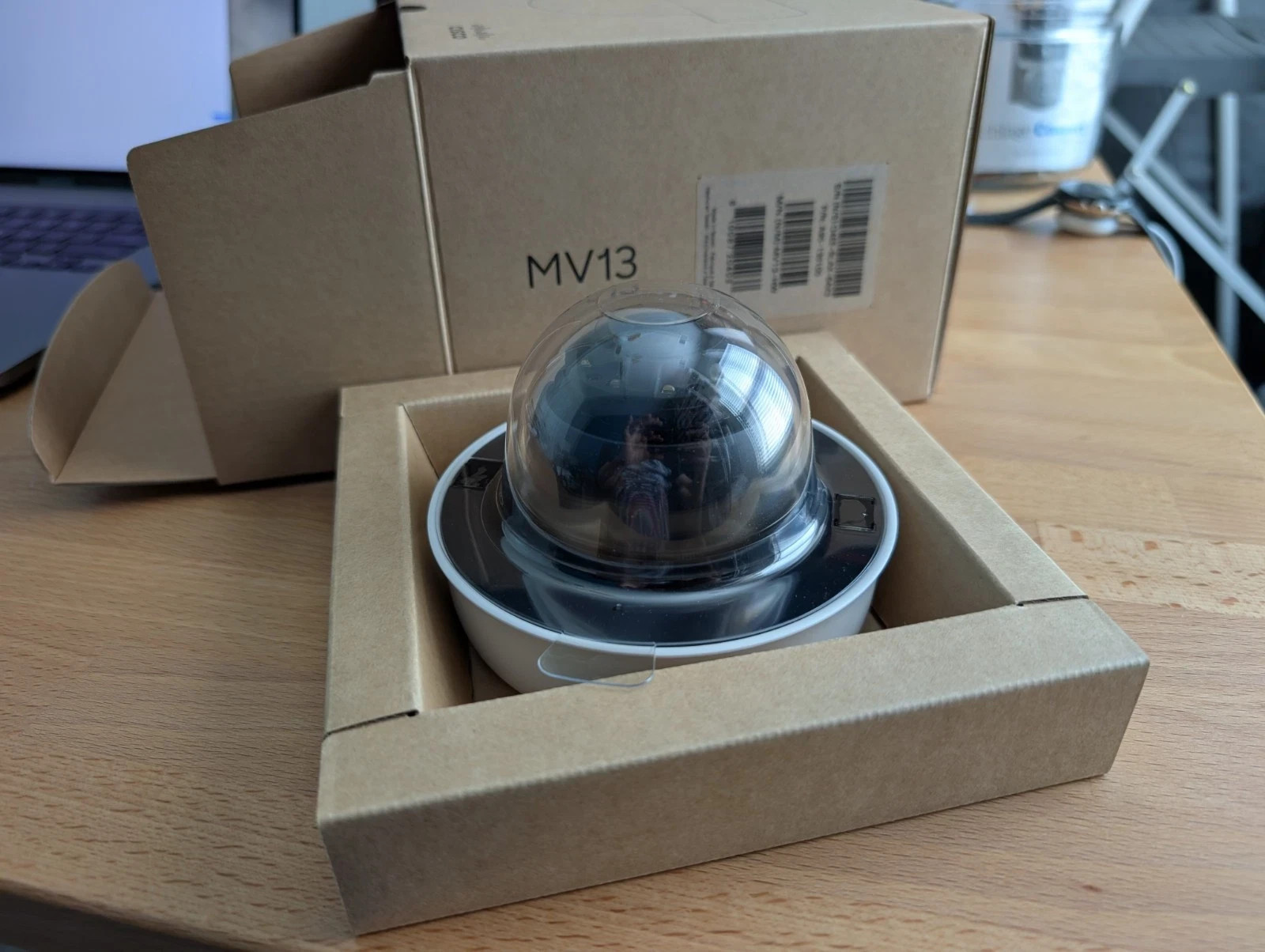 Cisco Meraki MV13-HW Indoor Mini Dome Security Camera Unclaimed